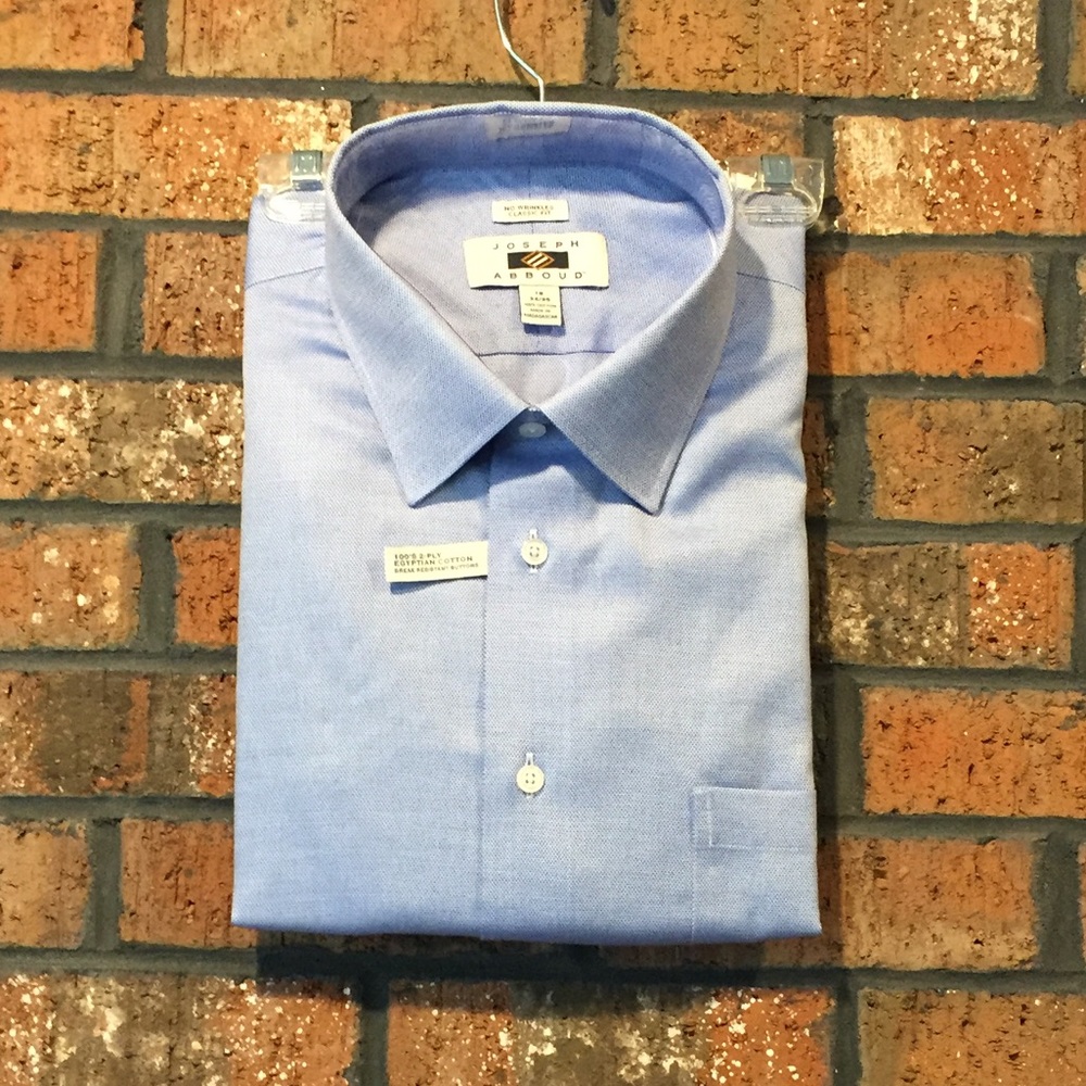 JOSEPH ABBOUD BASIC LIGHT BLUE SHIRT